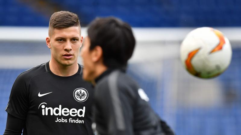 Jovic, who has made 13 appearances for Serbia, is expected to be the first of several high-profile players to join Real Madrid as the deposed European champions look to respond to a disappointing campaign on all fronts. (Photo: AFP) Jovic, who has made 13 appearances for Serbia, is expected to be the first of several high-profile players to join Real Madrid as the deposed European champions look to respond to a disappointing campaign on all fronts. (Photo: AFP)