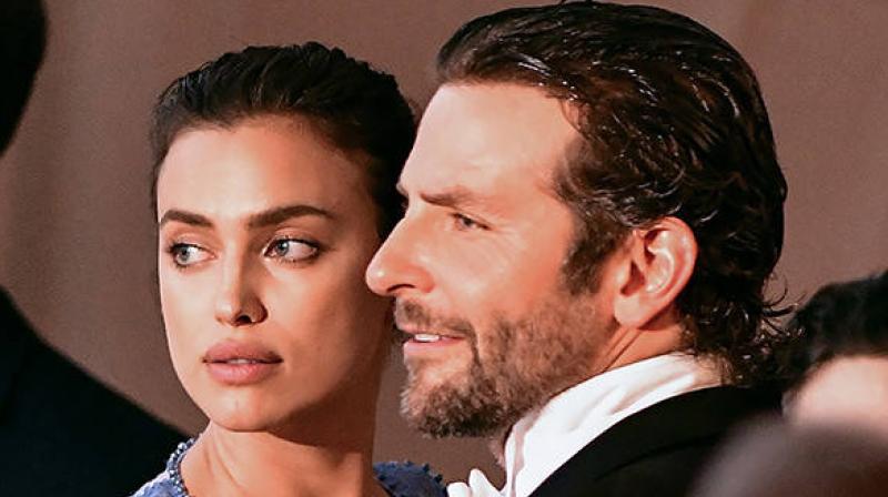 Irina Shayk and Bradley Cooper. Irina Shayk and Bradley Cooper.