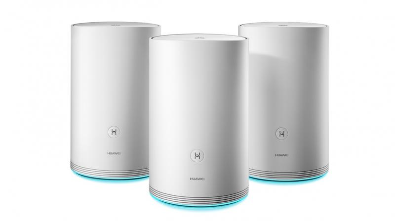 Huawei’s Wi-Fi Q2, which aims at providing a stable signal strength through a large home or an estate Huawei’s Wi-Fi Q2, which aims at providing a stable signal strength through a large home or an estate