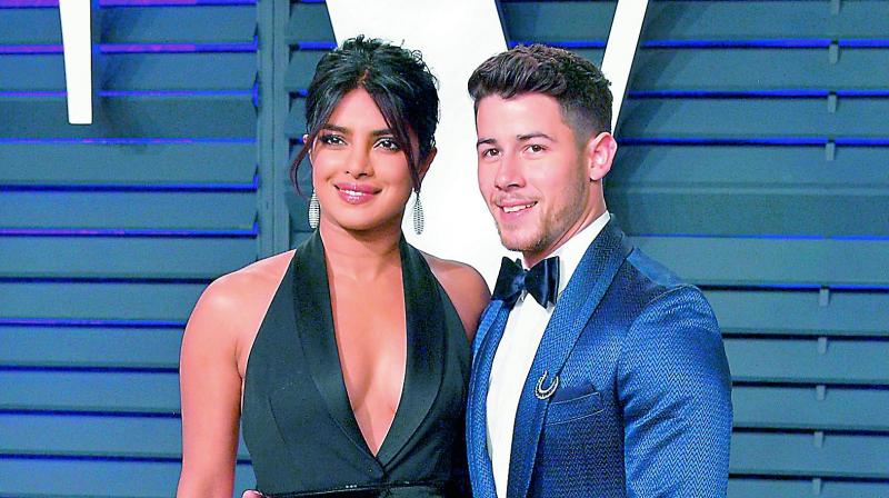 Priyanka Chopra and Nick Jonas. Priyanka Chopra and Nick Jonas.