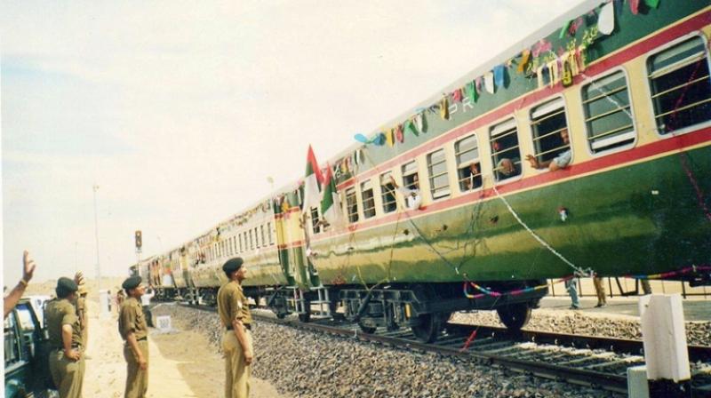 The Thar Express to Karachi left Bhagat ki Kothi station here at its scheduled time at 1 am Saturday, officials said, amid apprehension that its run may end a few hours later at Munabao, the last station on the Indian side of the border. (Photo: ANI) The Thar Express to Karachi left Bhagat ki Kothi station here at its scheduled time at 1 am Saturday, officials said, amid apprehension that its run may end a few hours later at Munabao, the last station on the Indian side of the border. (Photo: ANI)