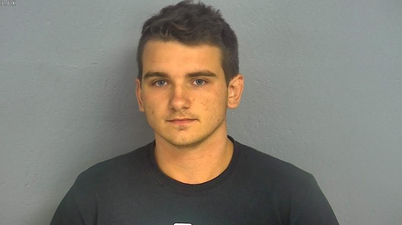 Prosecutors on Friday filed a terrorist threat charge against a 20-year-old man who said he walked into a Missouri store wearing body armor and carrying a loaded rifle and handgun to test whether Walmart would honour his constitutional right to bear arms. (Photo: AP) Prosecutors on Friday filed a terrorist threat charge against a 20-year-old man who said he walked into a Missouri store wearing body armor and carrying a loaded rifle and handgun to test whether Walmart would honour his constitutional right to bear arms. (Photo: AP)