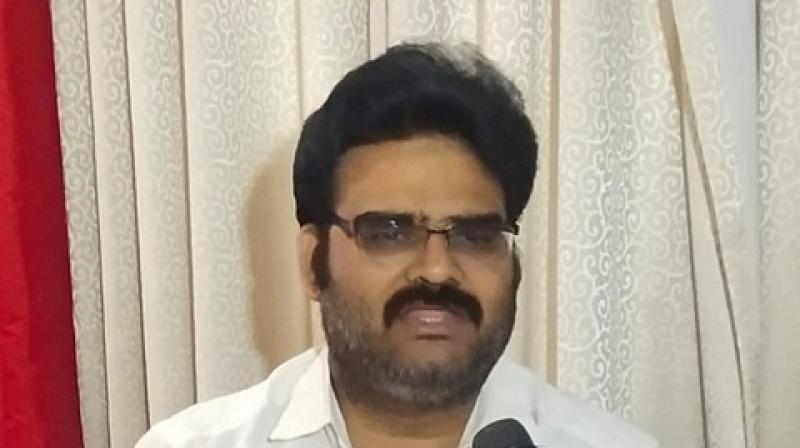 BJP leader Lanka Dinakar on Saturday demanded that the Central government should come forward to execute the Polavaram project as it has attracted various controversies since its inception. (Photo: ANI) BJP leader Lanka Dinakar on Saturday demanded that the Central government should come forward to execute the Polavaram project as it has attracted various controversies since its inception. (Photo: ANI)