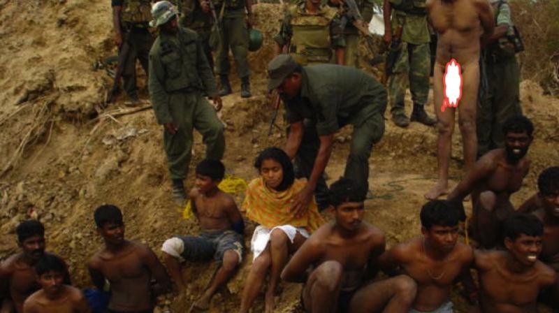 Dozens of surrendering Tamils, including senior Tiger political leaders and their families, had been shot dead by soldiers. (Photo:AP) Dozens of surrendering Tamils, including senior Tiger political leaders and their families, had been shot dead by soldiers. (Photo:AP)