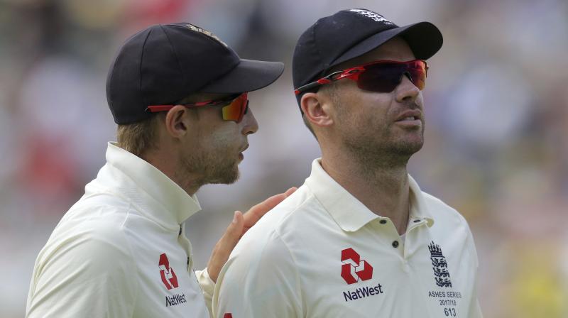 “He's something that doesn't come along very often and we've got to enjoy him while he's around,” said England skipper Joe Root as he heaped praise on England’s premier pacer James Anderson after beating India at Lord’s in the second Test. (Photo: AP) “He's something that doesn't come along very often and we've got to enjoy him while he's around,” said England skipper Joe Root as he heaped praise on England’s premier pacer James Anderson after beating India at Lord’s in the second Test. (Photo: AP)
