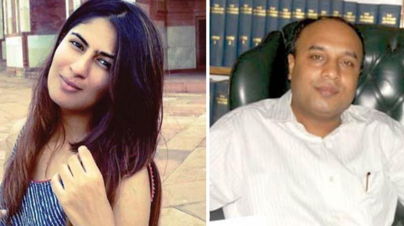 Gurmehar Kaur(left) and AICC spokesperson Brijesh Kalappa who slammed Mysuru-Kodagu MP Pratap Simha for criticising her Gurmehar Kaur(left) and AICC spokesperson Brijesh Kalappa who slammed Mysuru-Kodagu MP Pratap Simha for criticising her