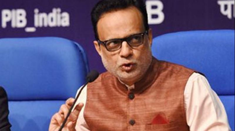 Revenue secretary Hasmukh Adhia. Revenue secretary Hasmukh Adhia.