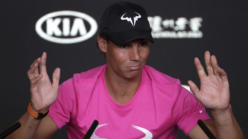 Rafael Nadal declared himself ready to throw himself into a 14th campaign in Melbourne, starting with a first round match against Australian wildcard James Duckworth. (Photo: AP) Rafael Nadal declared himself ready to throw himself into a 14th campaign in Melbourne, starting with a first round match against Australian wildcard James Duckworth. (Photo: AP)