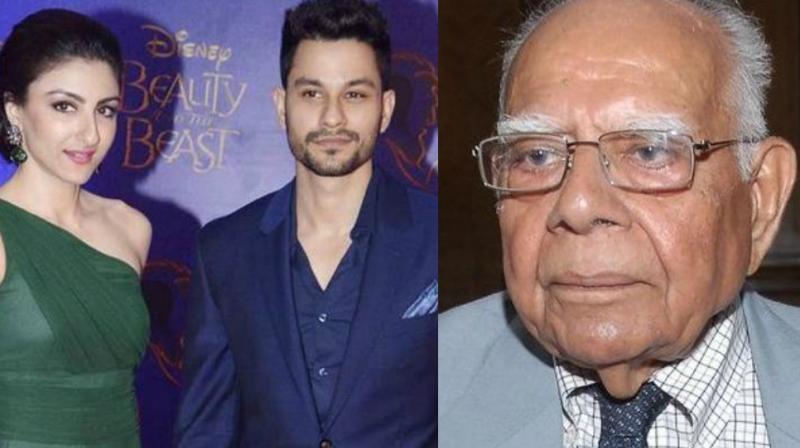 Soha Ali Khan and Kunal Kemmu's biopic on Ram Jethmalani will be their first production. Soha Ali Khan and Kunal Kemmu's biopic on Ram Jethmalani will be their first production.