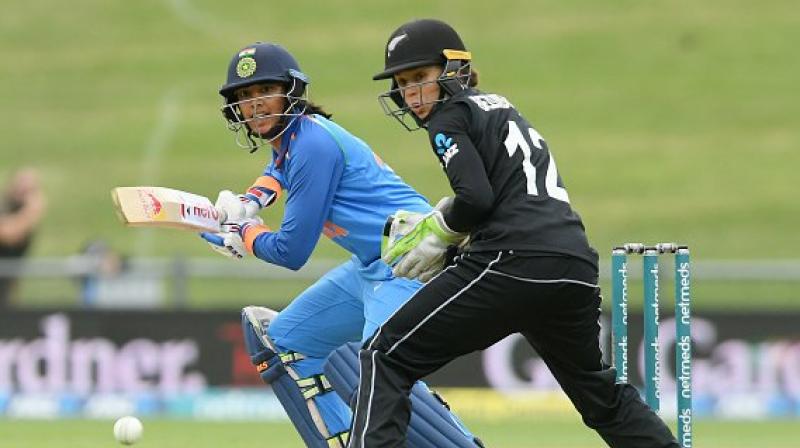 The 22-year-old Mandhana has been in excellent form in recent times and Tuesday's half century was her eighth in the last 10 ODI innings. She hit 105 in the first match of the ongoing series. (Photo: Twitter / BCCI Women) The 22-year-old Mandhana has been in excellent form in recent times and Tuesday's half century was her eighth in the last 10 ODI innings. She hit 105 in the first match of the ongoing series. (Photo: Twitter / BCCI Women)