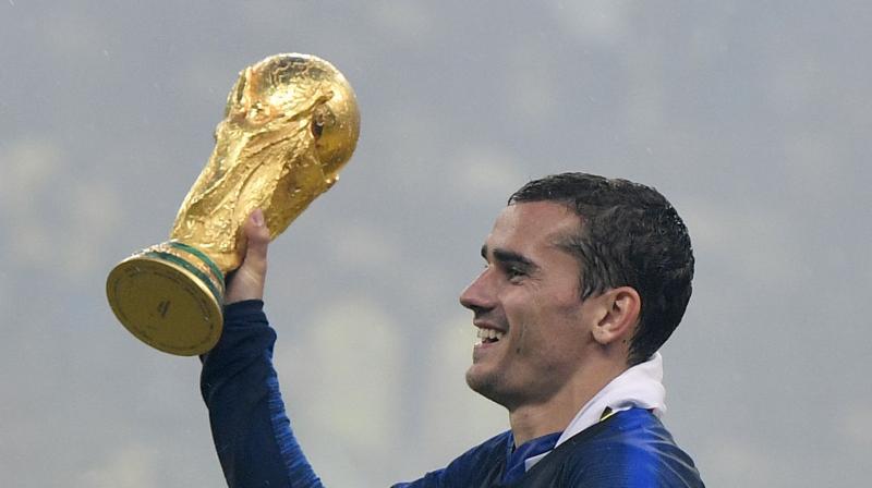 Griezmann said that it would be a proud moment if the award is won by a Frenchman, this time, as they had a great World Cup tournament as well. (Photo: AP) Griezmann said that it would be a proud moment if the award is won by a Frenchman, this time, as they had a great World Cup tournament as well. (Photo: AP)