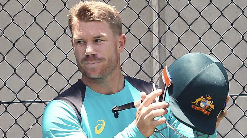 David Warner was identified as the mastermind behind the plan to use sandpaper to tamper with the ball during the third Test in South Africa this year that shocked the sport. (Photo: AP) David Warner was identified as the mastermind behind the plan to use sandpaper to tamper with the ball during the third Test in South Africa this year that shocked the sport. (Photo: AP)