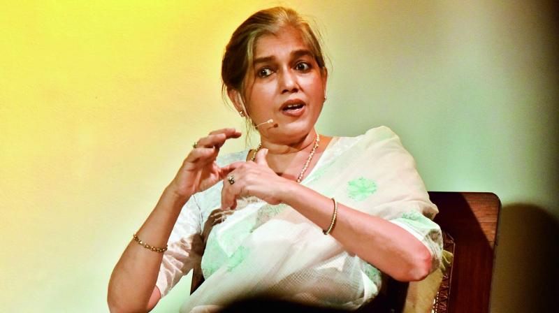 Ratna Pathak Shah mesmerised the audience with Ismat Chughtai’s famous story Mughal Bachcha Ratna Pathak Shah mesmerised the audience with Ismat Chughtai’s famous story Mughal Bachcha