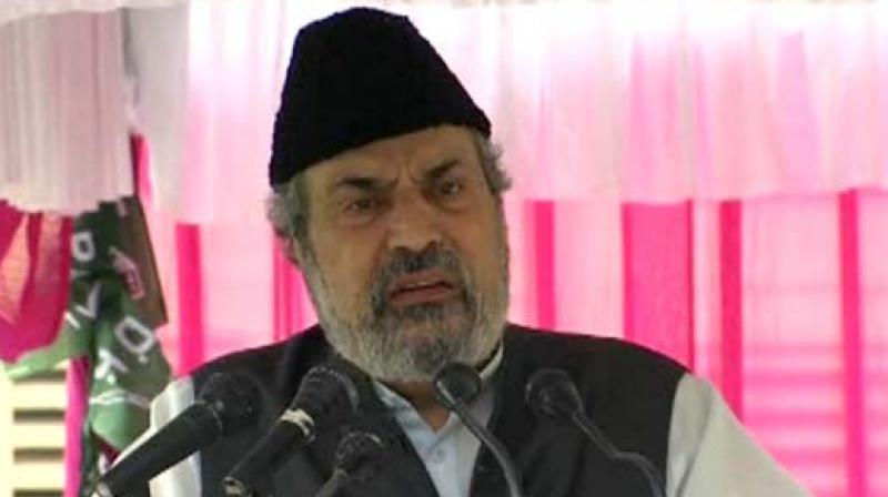 'We allied with the BJP so that they can trust Muslims. We allied with the BJP so that justice is done to Muslims and Kashmiris and talks with Pakistan can take place,' Senior PDP leader and Lok Sabha member from Baramulla Muzaffar Hussain Baig said. (Photo: File | ANI) 'We allied with the BJP so that they can trust Muslims. We allied with the BJP so that justice is done to Muslims and Kashmiris and talks with Pakistan can take place,' Senior PDP leader and Lok Sabha member from Baramulla Muzaffar Hussain Baig said. (Photo: File | ANI)