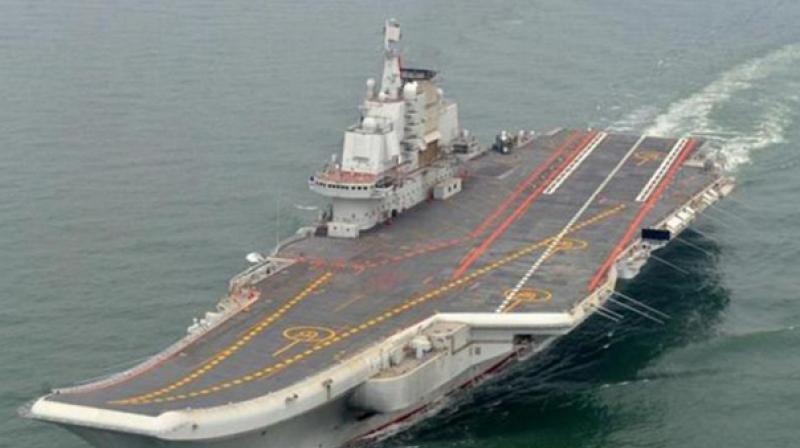 The Liaoning, China's first and only aircraft carrier, sailed into the South China Sea last week. (Photo: AP) The Liaoning, China's first and only aircraft carrier, sailed into the South China Sea last week. (Photo: AP)