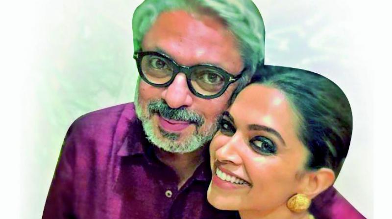 Deepika Padukone and Sanjay Leela Bhansali Deepika Padukone and Sanjay Leela Bhansali