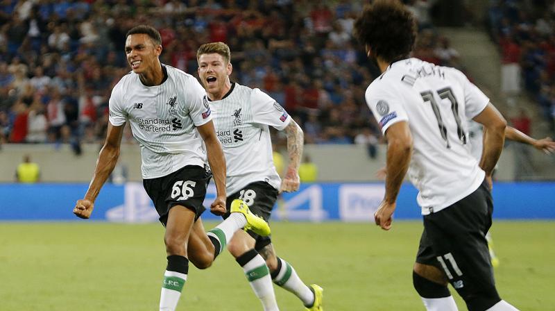 Trent Alexander-Arnold scored in Liverpool's victory over Hoffenheim. (Photo:AP) Trent Alexander-Arnold scored in Liverpool's victory over Hoffenheim. (Photo:AP)