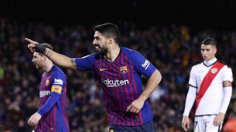 Barcelona came from behind to beat Rayo Vallecano, ahead of their crunch Champions League second leg against Lyon. (Photo: AP) Barcelona came from behind to beat Rayo Vallecano, ahead of their crunch Champions League second leg against Lyon. (Photo: AP)