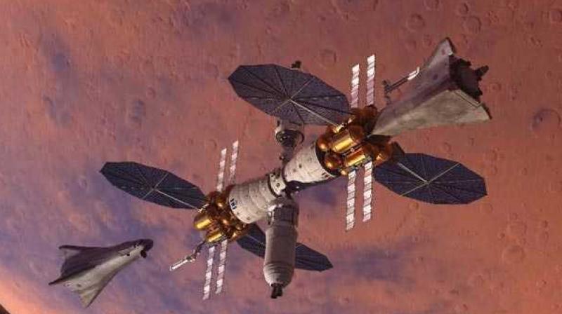 Lockheed Martin is among several companies working on deep space habitats with NASA, which hopes to send the first astronauts to Mars in the 2030s. (Image: Twitter) Lockheed Martin is among several companies working on deep space habitats with NASA, which hopes to send the first astronauts to Mars in the 2030s. (Image: Twitter)