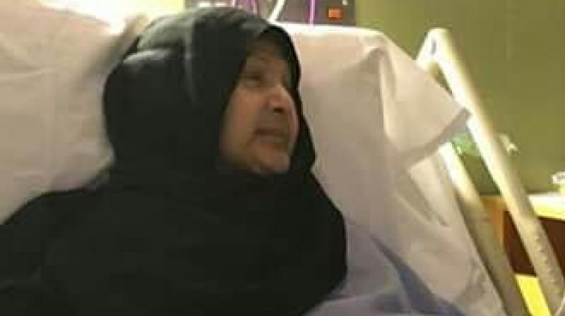 Doctors maintained that Begum Kulsoom's condition has not deteriorated but there's no significant improvement either since last Thursday. (Photo: Twitter/@MaryamNSharif) Doctors maintained that Begum Kulsoom's condition has not deteriorated but there's no significant improvement either since last Thursday. (Photo: Twitter/@MaryamNSharif)