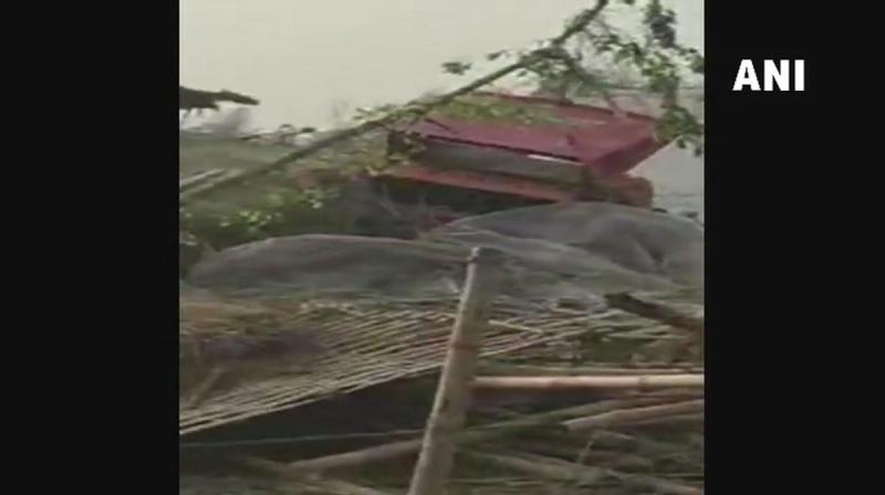 A massive rainstorm that swept through many places in Nepal on Sunday killed left many injured. (Photo: ANI) A massive rainstorm that swept through many places in Nepal on Sunday killed left many injured. (Photo: ANI)