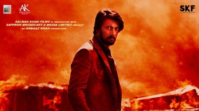 Kiccha Sudeep in Dabangg 3. Kiccha Sudeep in Dabangg 3.