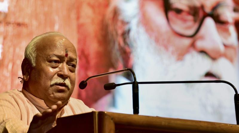 RSS chief Mohan Bhagwat. (Photo: PTI) RSS chief Mohan Bhagwat. (Photo: PTI)