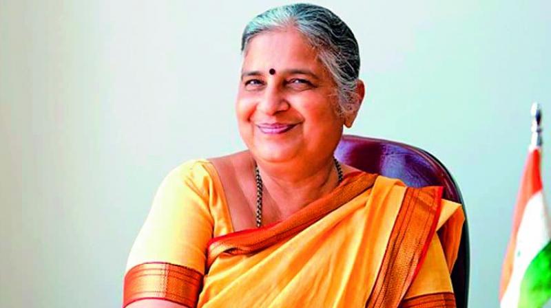 Infosys Foundation chairperson Sudha Murty. Infosys Foundation chairperson Sudha Murty.
