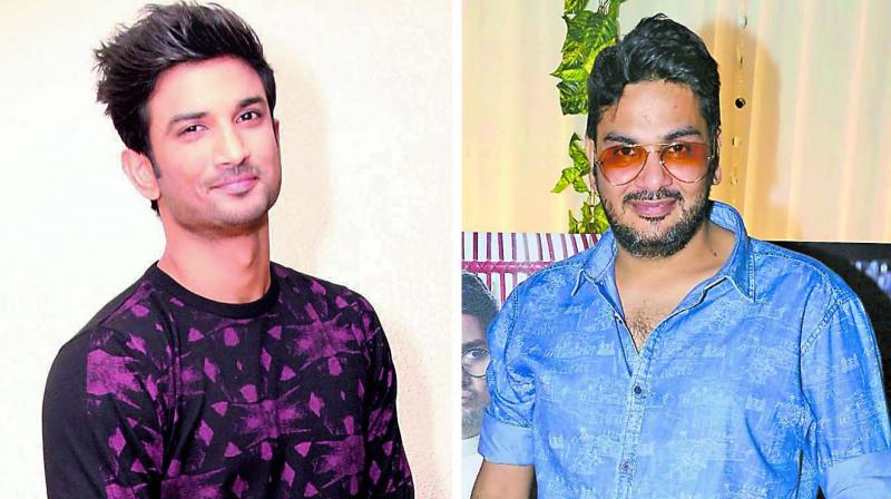 Sushant Singh Rajput and Mukesh Chhabra. Sushant Singh Rajput and Mukesh Chhabra.