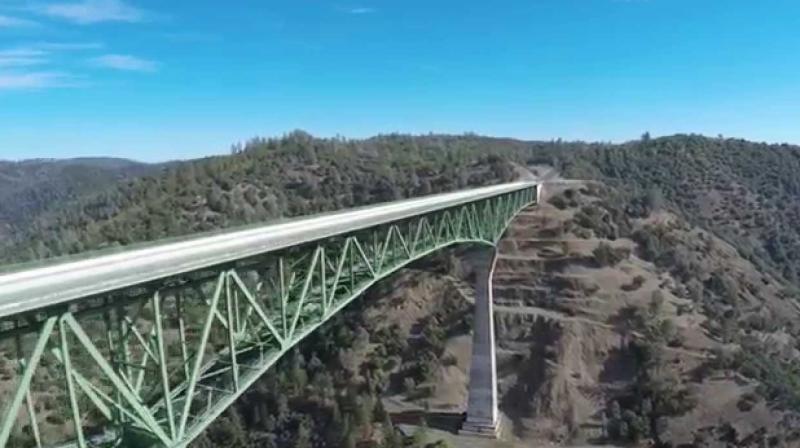 Foresthill Bridge near Auburn, California Foresthill Bridge near Auburn, California