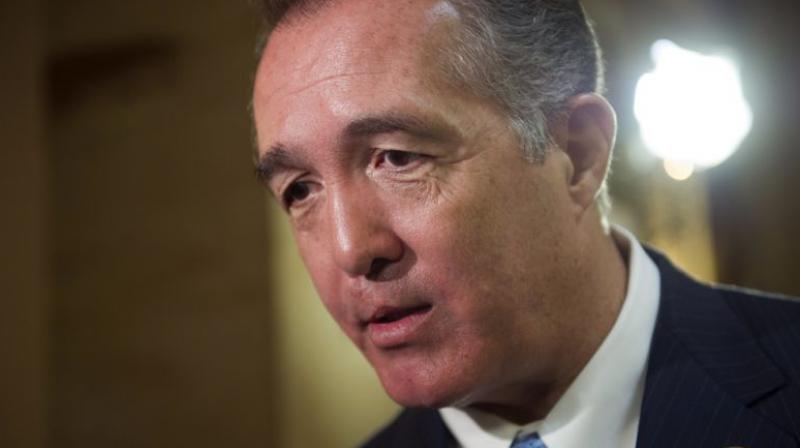 In his statement, he acknowledged that he had discussed surrogacy with two female staffers, but he did not provide details about the discussions. (Photo: AP) In his statement, he acknowledged that he had discussed surrogacy with two female staffers, but he did not provide details about the discussions. (Photo: AP)