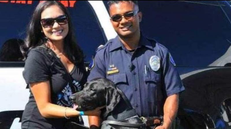 Corporal Singh, 33, of the Newman Police Department was shot and killed during a traffic stop on December 26 allegedly by an illegal immigrant. (Photo: Facebook) Corporal Singh, 33, of the Newman Police Department was shot and killed during a traffic stop on December 26 allegedly by an illegal immigrant. (Photo: Facebook)