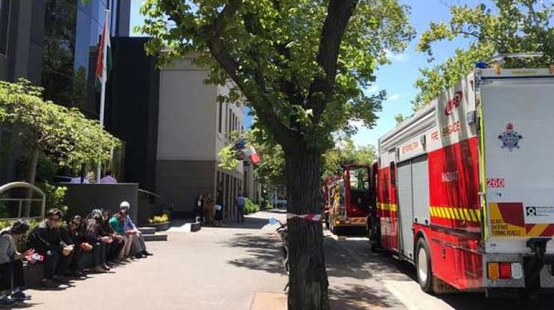 The Metropolitan Fire Brigade (MFB) said it was assisting the Australian Federal Police at a number of incidents at embassies across Melbourne. (Photo: Twitter) The Metropolitan Fire Brigade (MFB) said it was assisting the Australian Federal Police at a number of incidents at embassies across Melbourne. (Photo: Twitter)