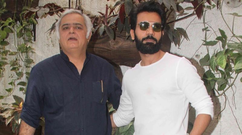 Hansal Mehta and Rajkummar Rao. Hansal Mehta and Rajkummar Rao.