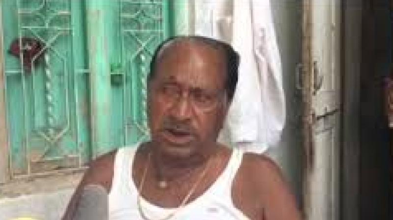 Kishna Ram Nai, the MLA from Sri Dungargarh assembly constituency in Bikaner district, allegedly used foul language with the women from Pratap Basti when they visited him on Sunday. (Screengrab) Kishna Ram Nai, the MLA from Sri Dungargarh assembly constituency in Bikaner district, allegedly used foul language with the women from Pratap Basti when they visited him on Sunday. (Screengrab)