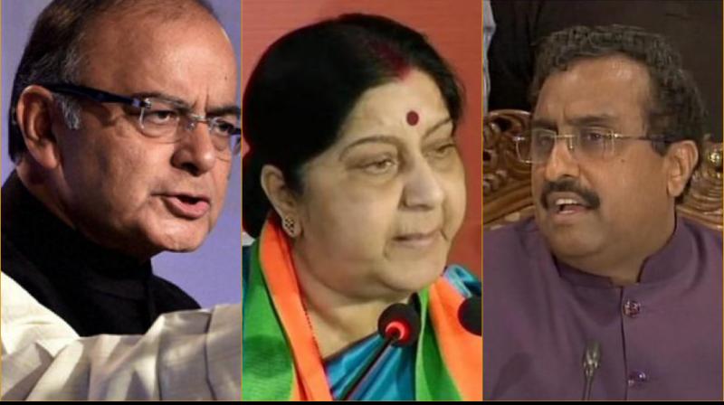 ‘Finally the martyrdom of thousands starting with Dr Shyam Prasad Mukherjee for complete integration of J&K into Indian Union is being honoured,’ Ram Madhav said. (Photo: File) ‘Finally the martyrdom of thousands starting with Dr Shyam Prasad Mukherjee for complete integration of J&K into Indian Union is being honoured,’ Ram Madhav said. (Photo: File)