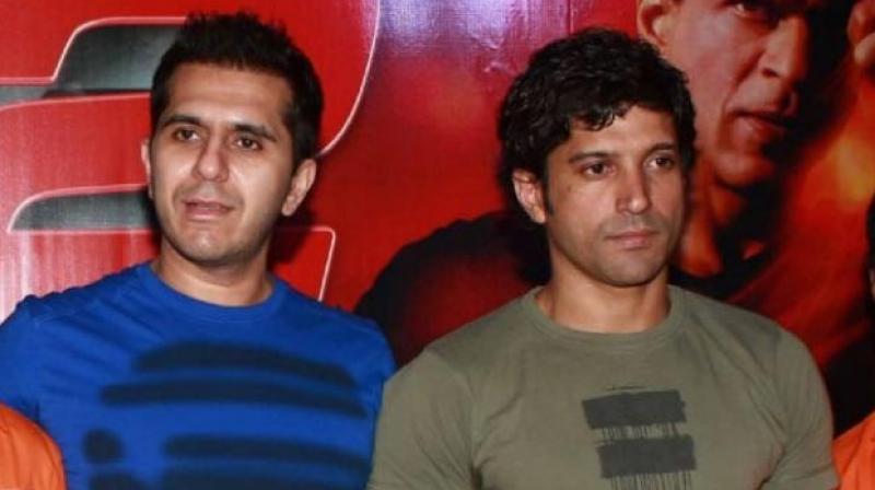 Farhan Akhtar and Ritesh Sidhwani. Farhan Akhtar and Ritesh Sidhwani.