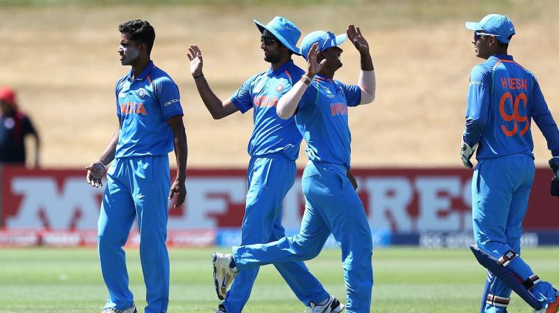 Three-time champions India have played like a thorough professional outfit, winning all four matches in emphatic fashion including the quarterfinal against Bangladesh.(Photo: Twitter / BCCI) Three-time champions India have played like a thorough professional outfit, winning all four matches in emphatic fashion including the quarterfinal against Bangladesh.(Photo: Twitter / BCCI)