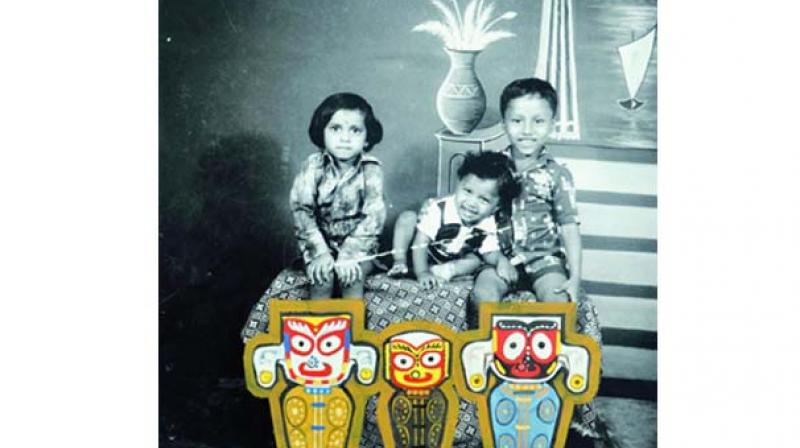 One of the photographs on display which recreated memories of his father’s photo studio. One of the photographs on display which recreated memories of his father’s photo studio.