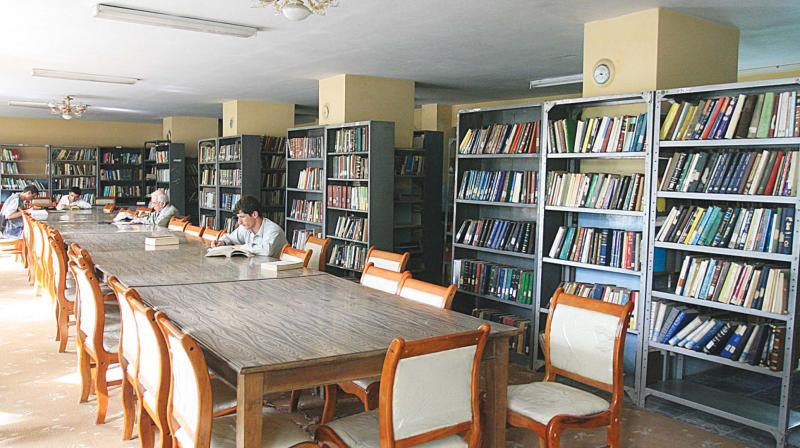 Inside the Kabul Public Library Inside the Kabul Public Library