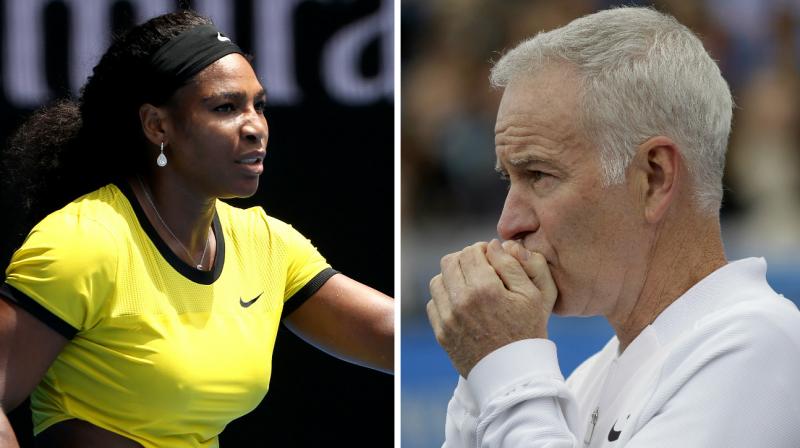 "Dear John, I adore and respect you but please please keep me out of your statements that are not factually based," Serena Williams wrote on Twitter. (Photo: AP) "Dear John, I adore and respect you but please please keep me out of your statements that are not factually based," Serena Williams wrote on Twitter. (Photo: AP)
