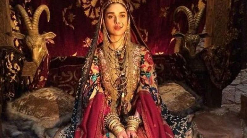 Aditi Rao Hydari in 'Padmaavat.' Aditi Rao Hydari in 'Padmaavat.'