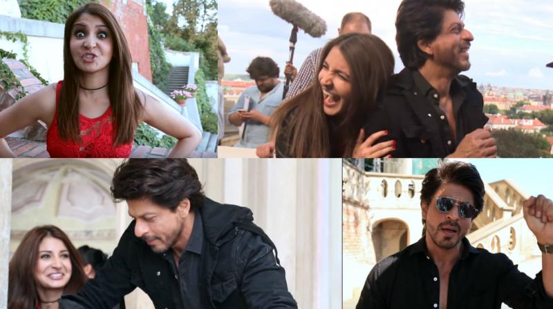Screengrabs from the video shared by Shah Rukh Khan. Screengrabs from the video shared by Shah Rukh Khan.