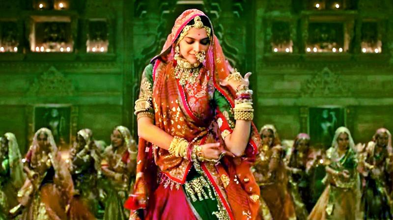 A still from the song Ghoomar in the film Padmavati that has sparked a controversy. A still from the song Ghoomar in the film Padmavati that has sparked a controversy.