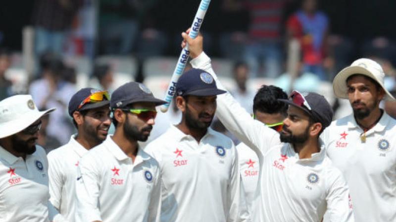 According to Gatam Gambhir, Virat Kohli's Team India starts as favourites ahead of the Test series against Sri Lanka. (Photo: AFP) According to Gatam Gambhir, Virat Kohli's Team India starts as favourites ahead of the Test series against Sri Lanka. (Photo: AFP)