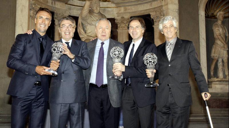 Baresi, who won the European Cup/Champions League three times in his 20 years at Milan, added that it was good for European football that Serie A is becoming a force again. (Photo: AP/PTI) Baresi, who won the European Cup/Champions League three times in his 20 years at Milan, added that it was good for European football that Serie A is becoming a force again. (Photo: AP/PTI)