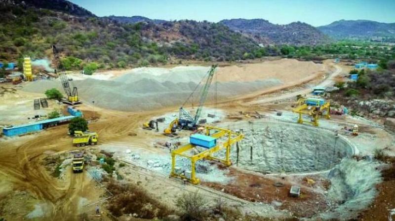 The pace of the works and the magnitude of the project have left several in awe. The pace of the works and the magnitude of the project have left several in awe.
