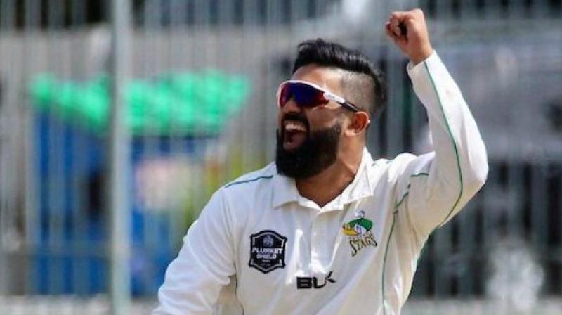 Ajaz Patel, 29, has been the leading wicket taker in New Zealand's domestic Plunket Shield for the past three years and was named domestic player of the year in 2017. (Photo: Twitter / Central Stags) Ajaz Patel, 29, has been the leading wicket taker in New Zealand's domestic Plunket Shield for the past three years and was named domestic player of the year in 2017. (Photo: Twitter / Central Stags)