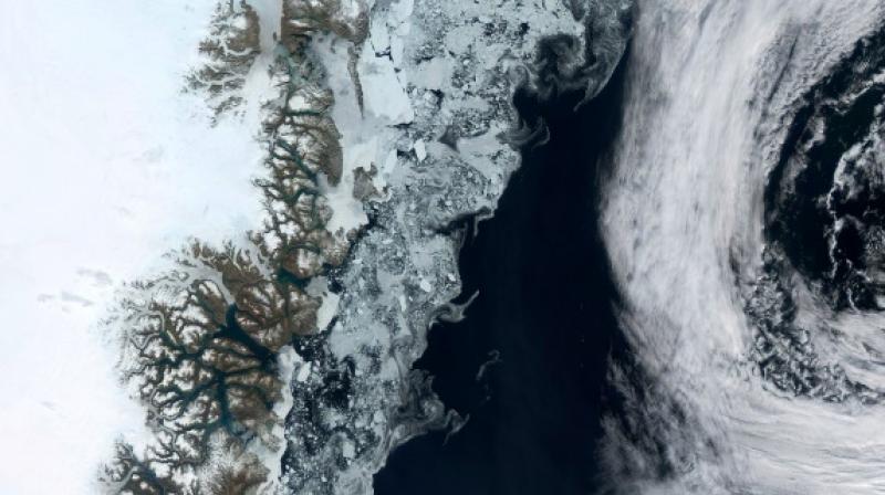 There is something that is affecting the four corners of Greenland, not just the warmer parts in the south. (Photo: AFP) There is something that is affecting the four corners of Greenland, not just the warmer parts in the south. (Photo: AFP)