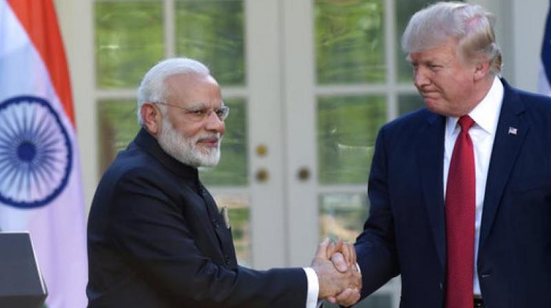 The official said that there was also a great meeting of the minds between Prime Minister Modi and President Trump on the terrorism issue. (Photo: File) The official said that there was also a great meeting of the minds between Prime Minister Modi and President Trump on the terrorism issue. (Photo: File)